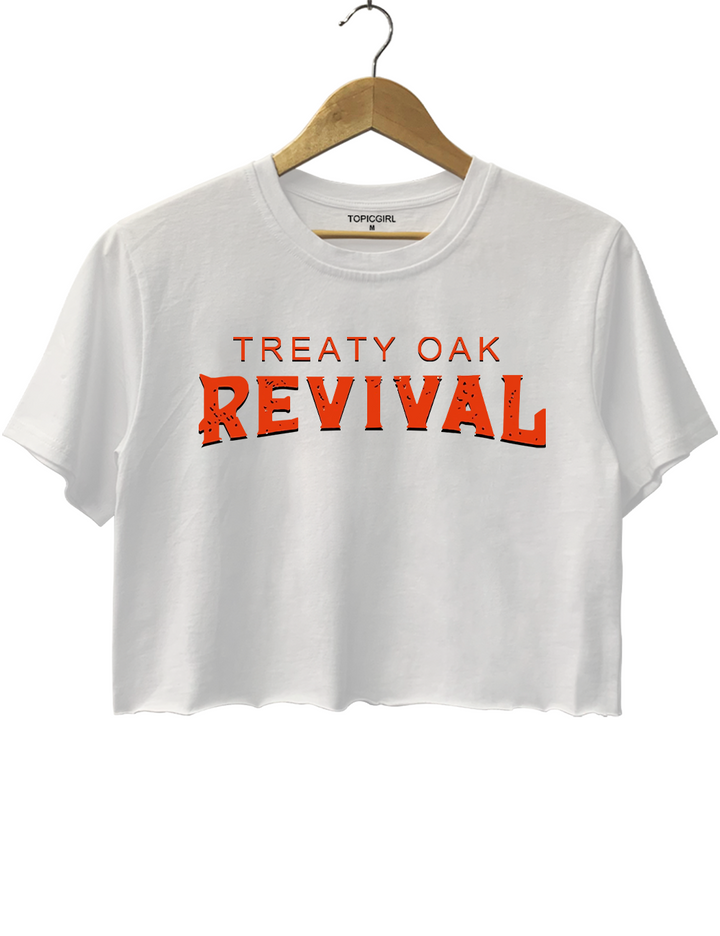 Treaty Oak Revival Have a Nice Day Crop Top