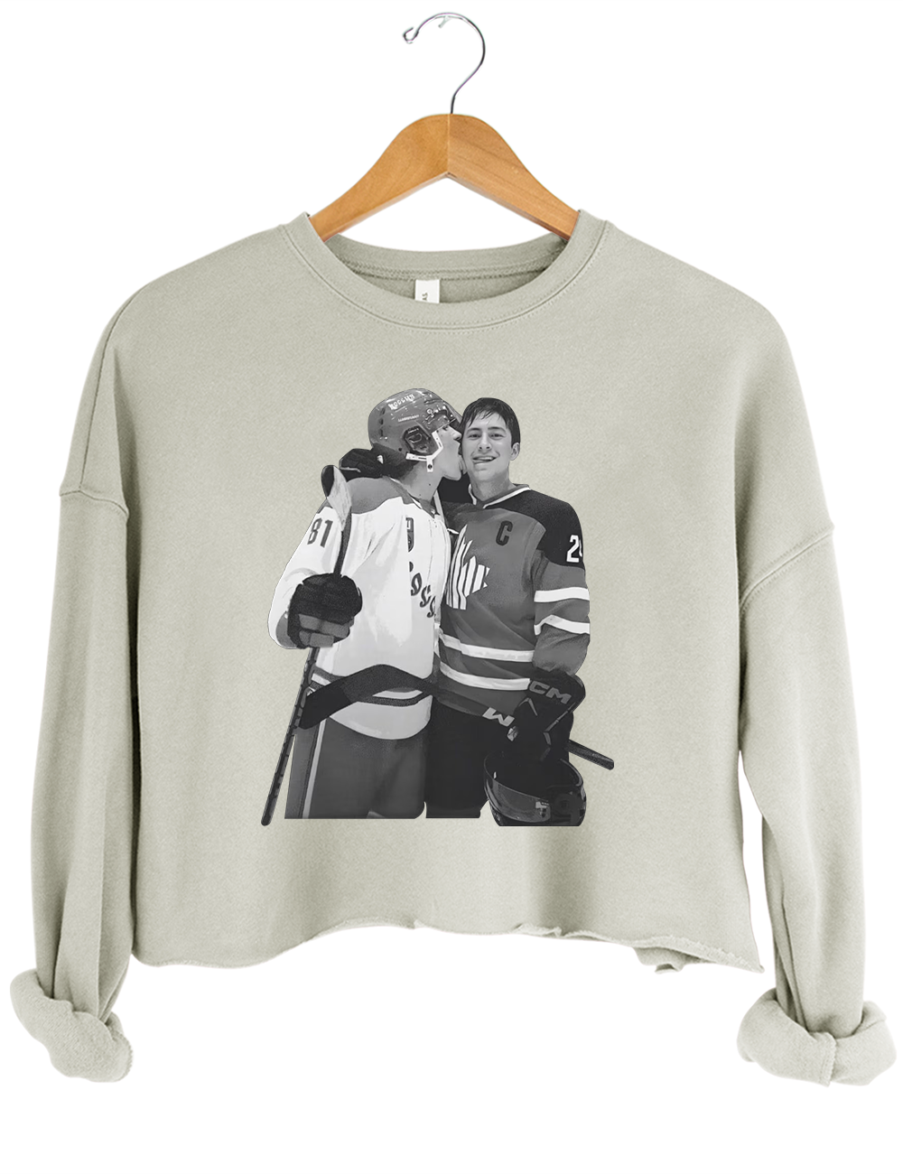 Heated Rivalry Ilya Rozanov Shane Hollander Crop Sweatshirt
