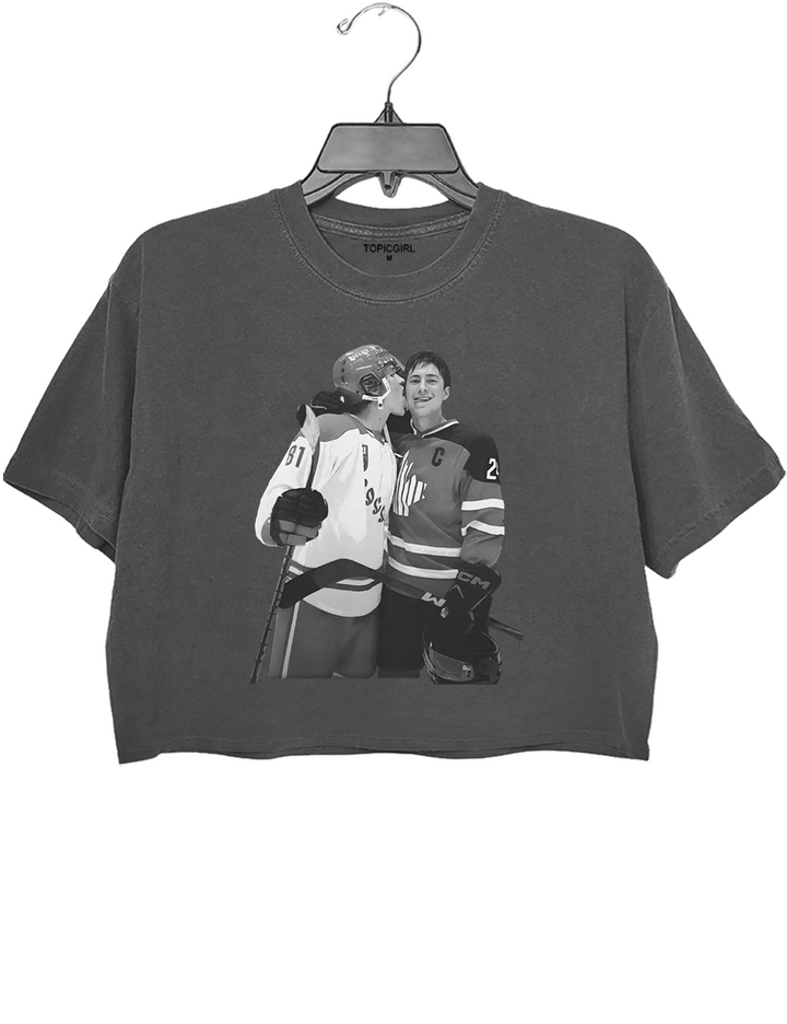Heated Rivalry Ilya Rozanov Shane Hollander Crop Top