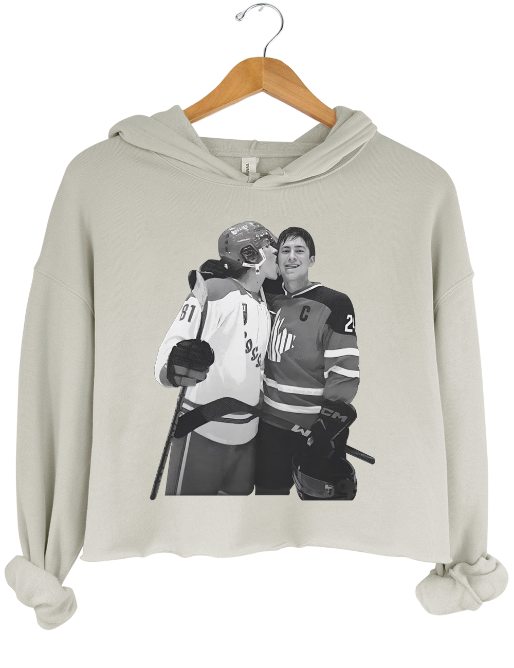 Heated Rivalry Ilya Rozanov Shane Hollander Crop Hoodie