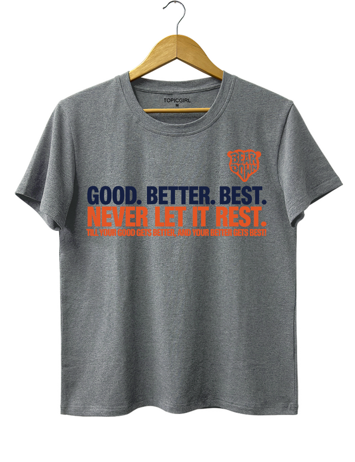 Chicago Football Good Better Best Tee