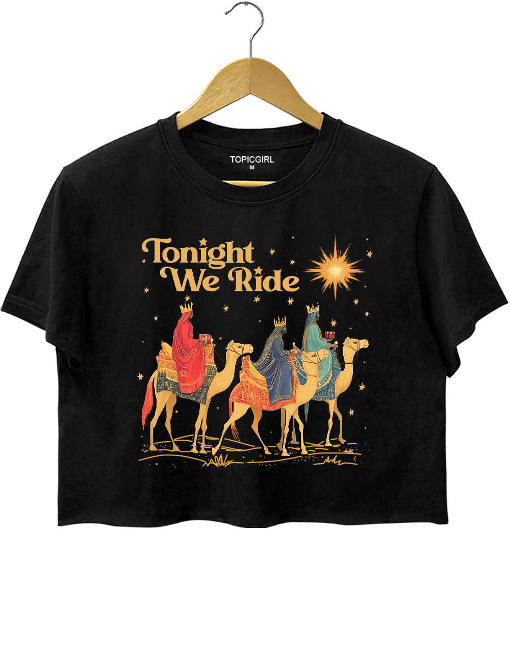 Tonight We Ride Christian Crop Top