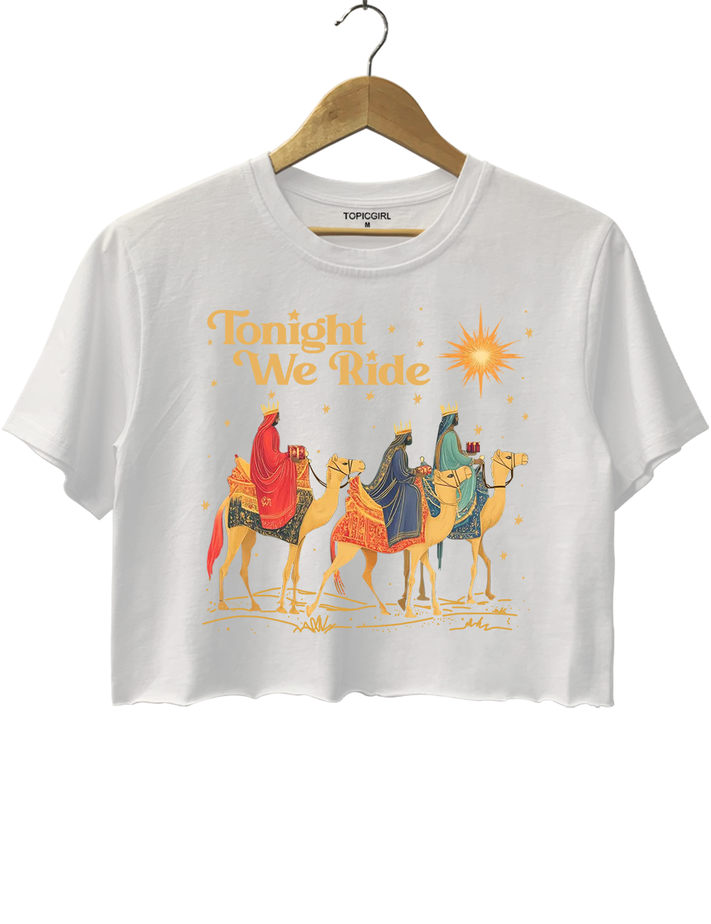 Tonight We Ride Christian Crop Top