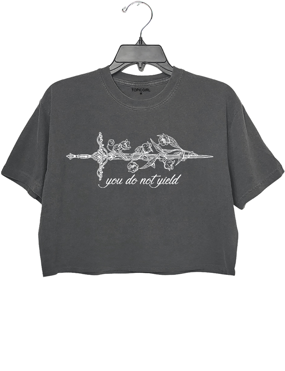 You Do Not Yield Sarah J Maas Crop Top