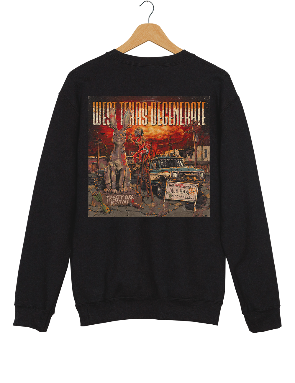 Treaty Oak Revival West Texas Degenerate Graphic Sweatshirt