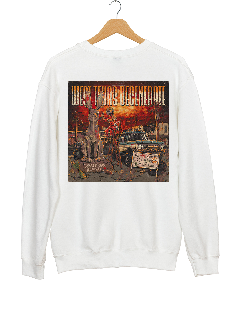 Treaty Oak Revival West Texas Degenerate Graphic Sweatshirt