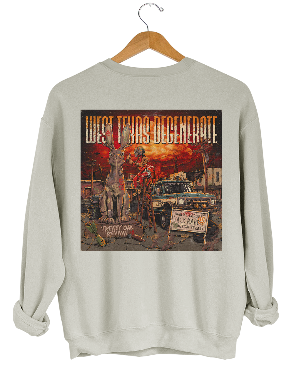 Treaty Oak Revival West Texas Degenerate Graphic Sweatshirt