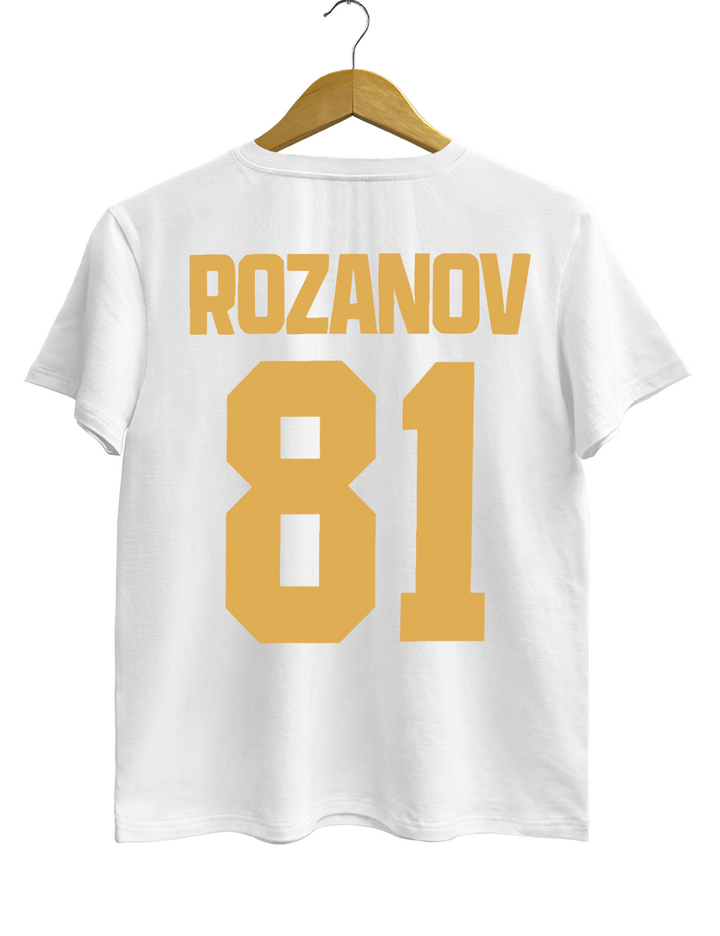 Ilya Rozanov 81 - Boston Hudson Willians Connor Storrie Tee