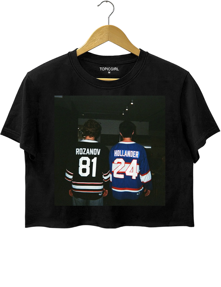Vintage Hollander Rozanov Hockey Crop Top