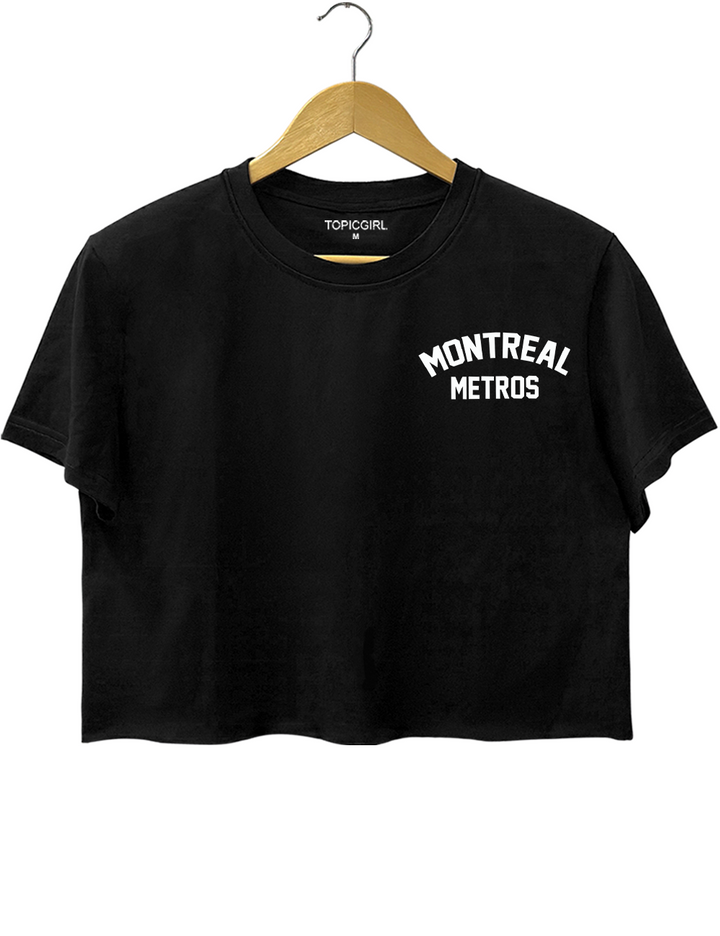 Heated Rivalry Montreal Metros Crop Top