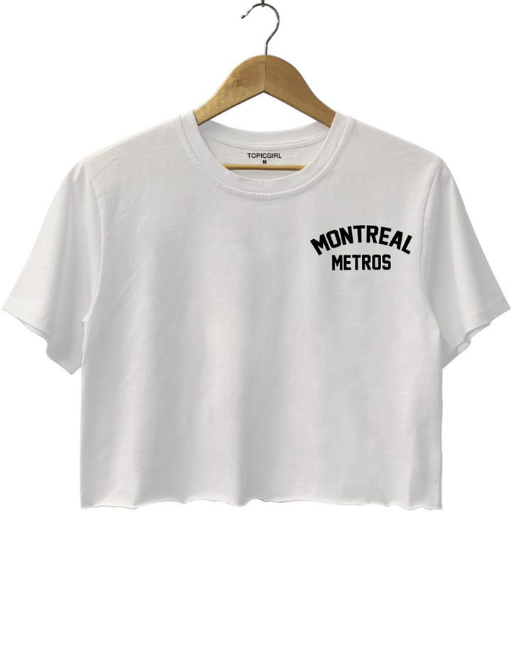 Heated Rivalry Montreal Metros Crop Top