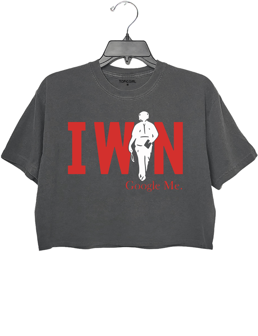 Curt Cignetti I Win Google Me Crop Top