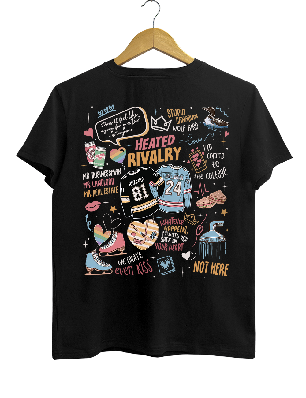 Heated Rivalry Romance Tee