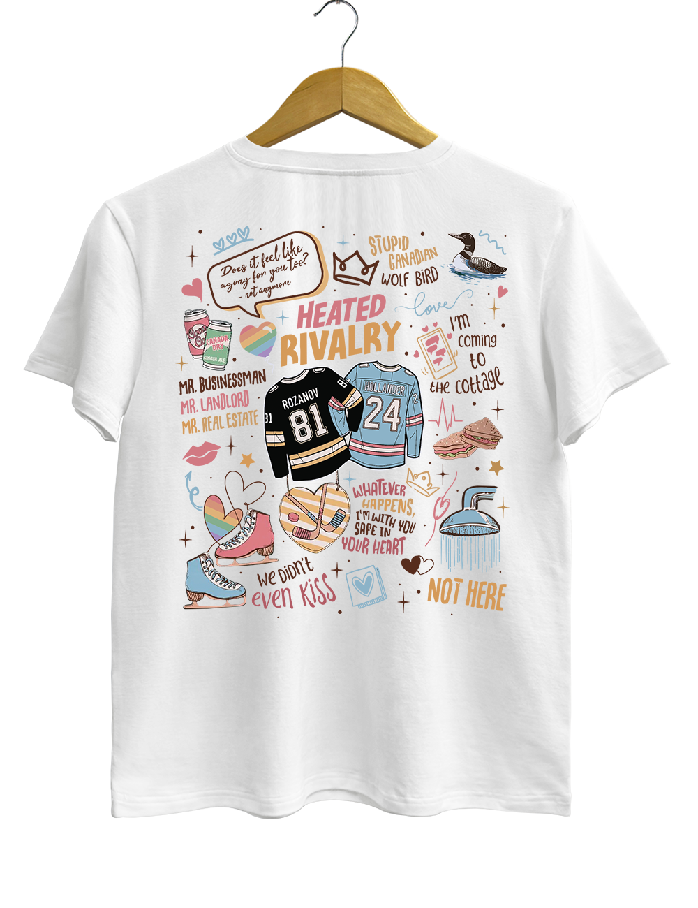 Heated Rivalry Romance Tee