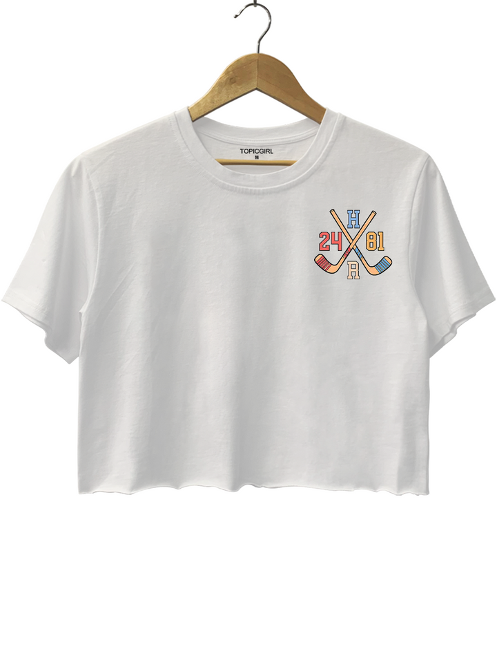 Heated Rivalry Romance Crop Top