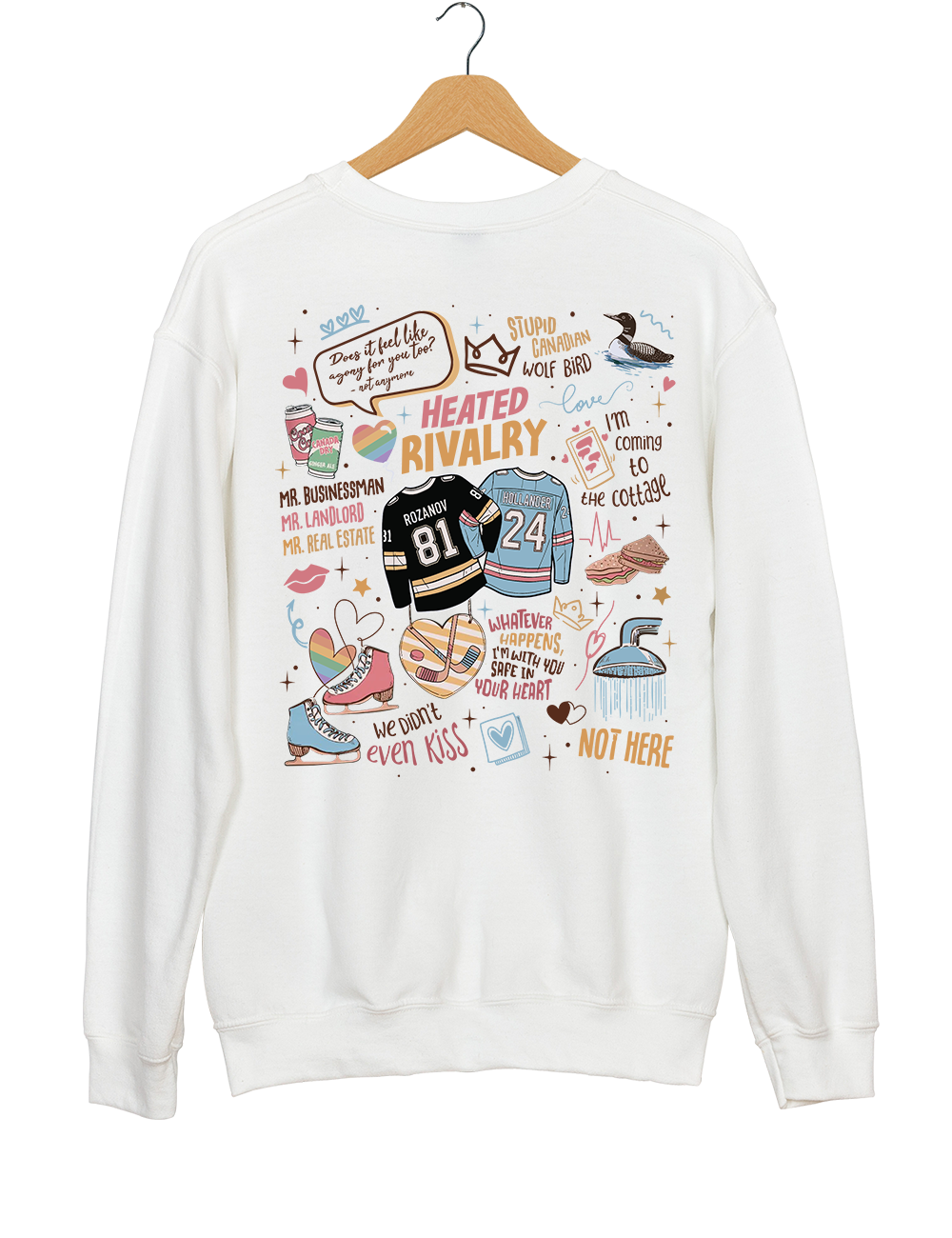 Heated Rivalry Romance Sweatshirt