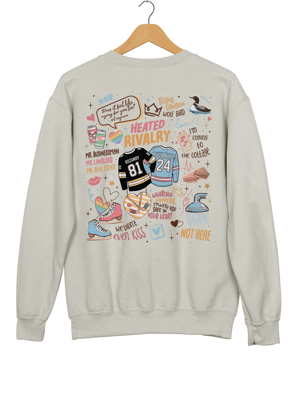 Heated Rivalry Romance Sweatshirt