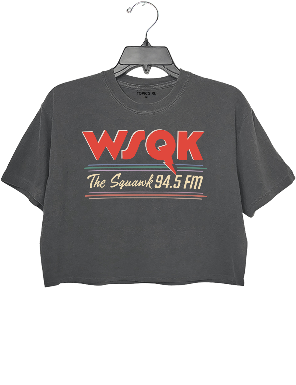 WSQK The Squawk 94.5 Crop Top