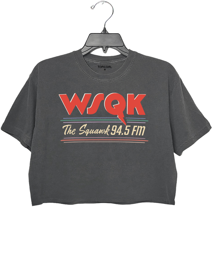 WSQK The Squawk 94.5 Crop Top