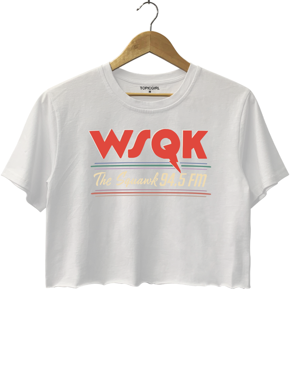 WSQK The Squawk 94.5 Crop Top