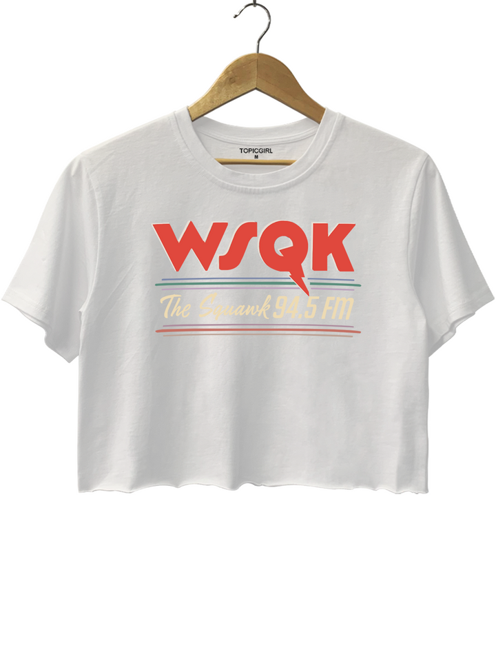WSQK The Squawk 94.5 Crop Top