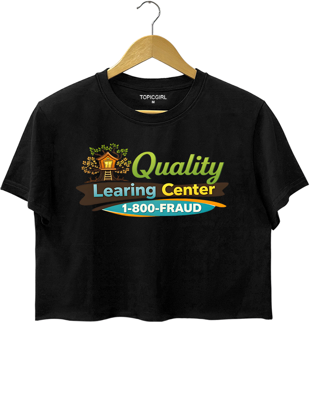 Quality Learing Center Minnesota Daycare Crop Top