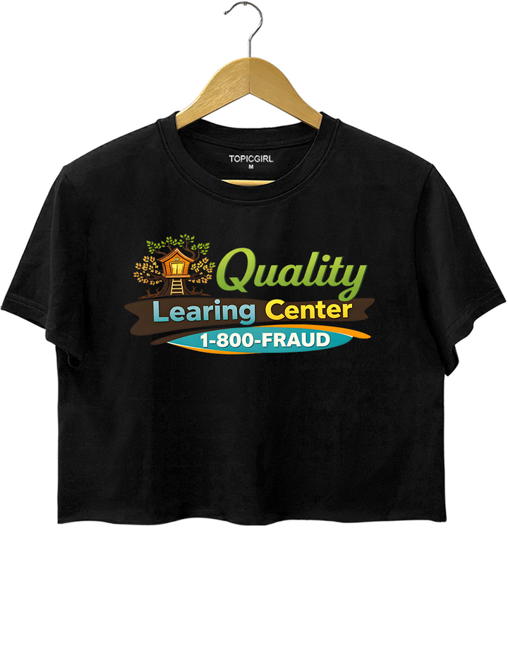 Quality Learing Center Minnesota Daycare Crop Top