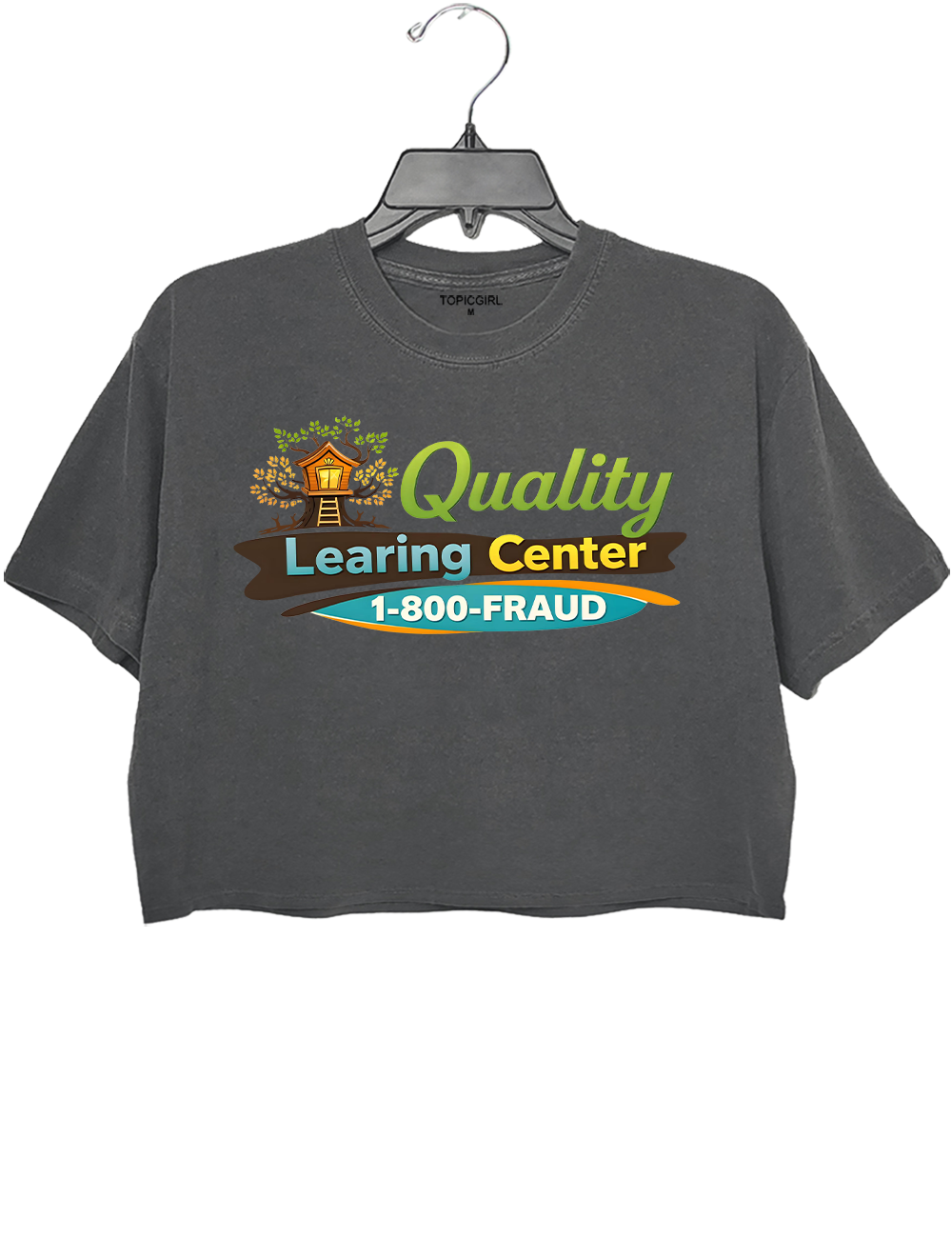 Quality Learing Center Minnesota Daycare Crop Top