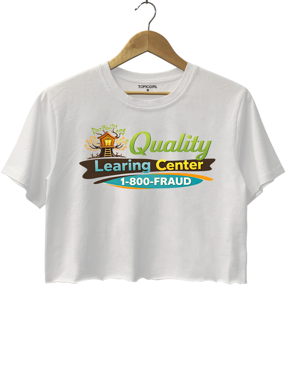 Quality Learing Center Minnesota Daycare Crop Top