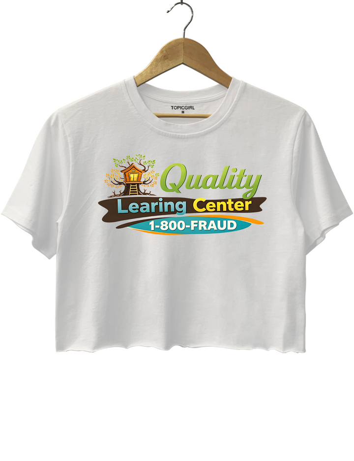 Quality Learing Center Minnesota Daycare Crop Top