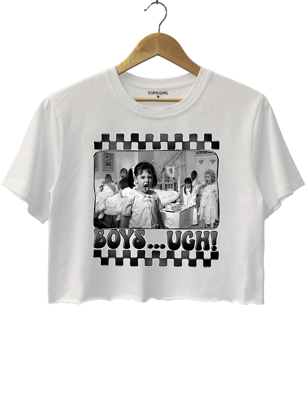 The Little Rascals Boys Ugh Crop Top