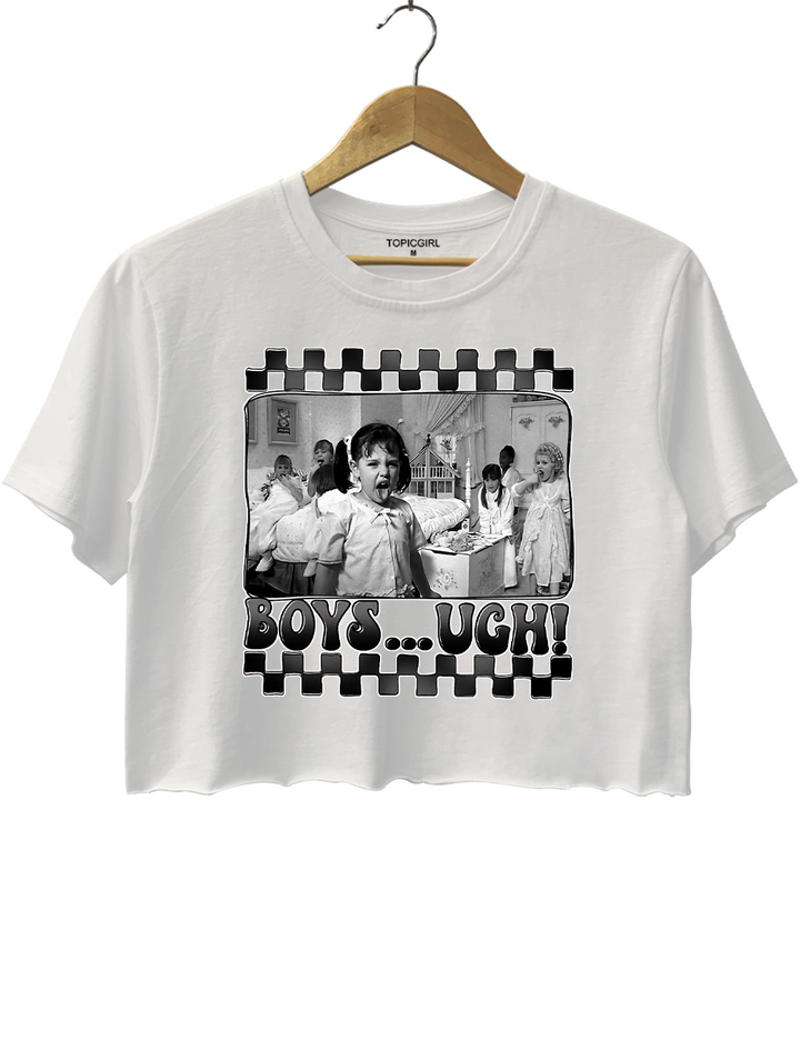 The Little Rascals Boys Ugh Crop Top