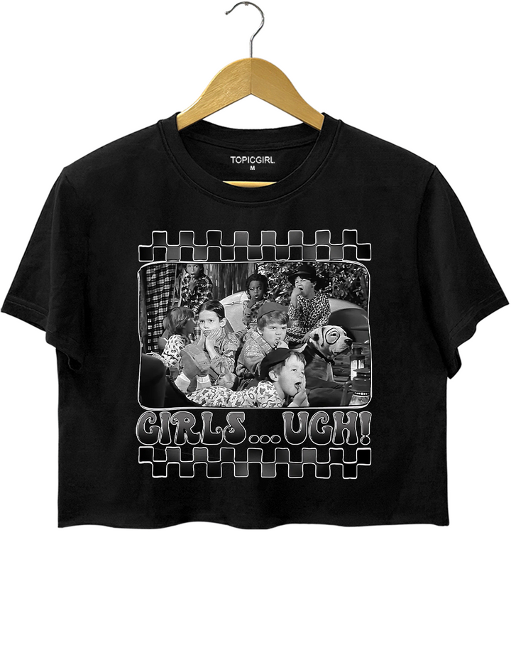 The Little Rascals Girls Ugh Crop Top