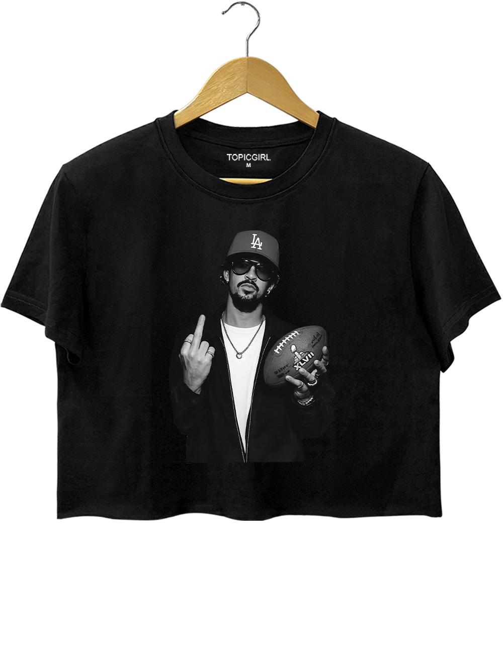 Bad Bunny Bowl 2026 Halftime Show Crop Top $23.99