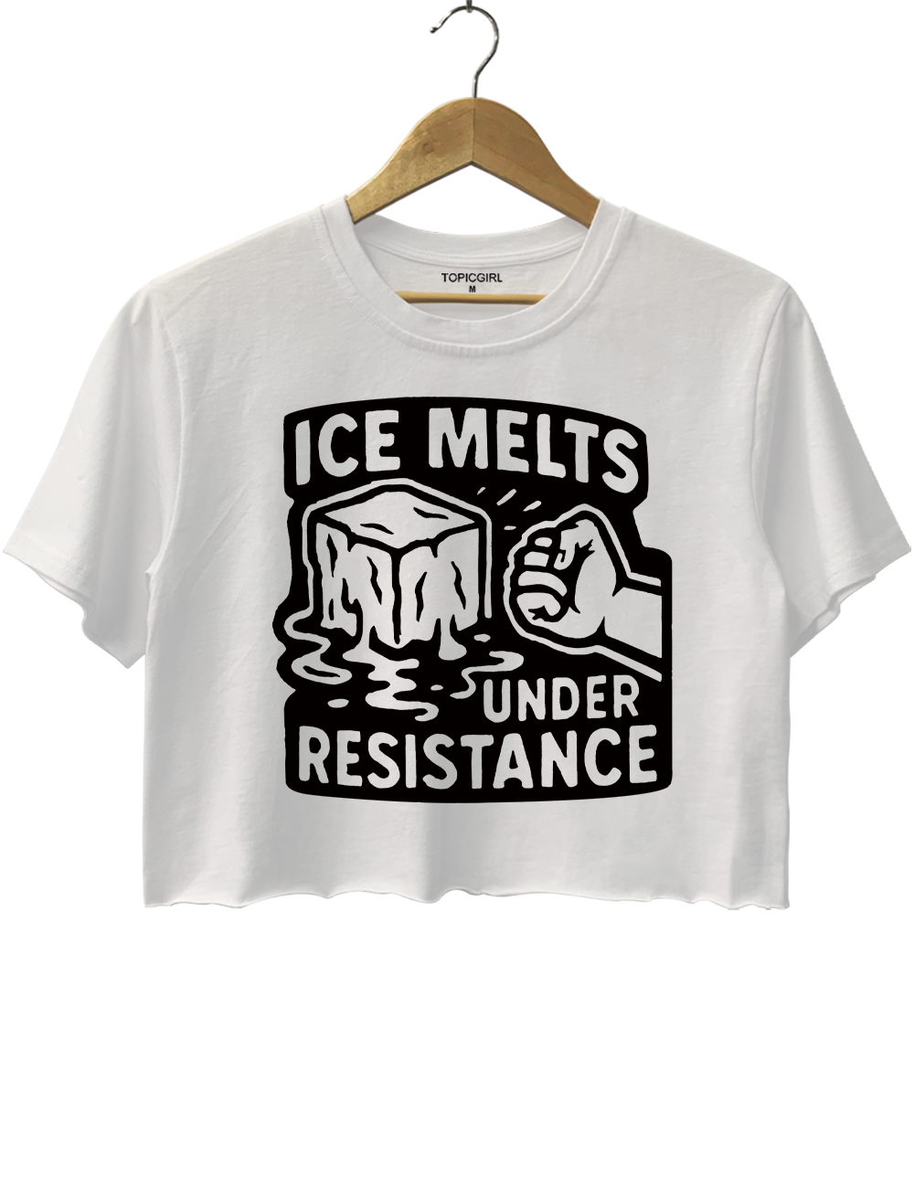 ICE Melts Under Resistance Crop Top
