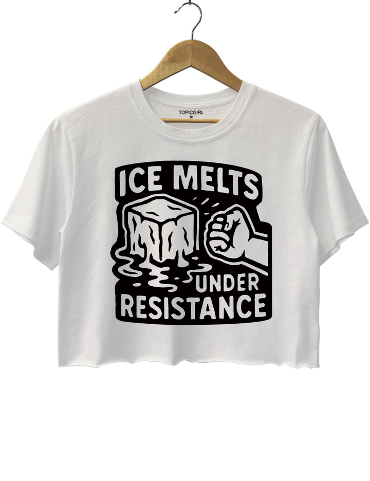 ICE Melts Under Resistance Crop Top