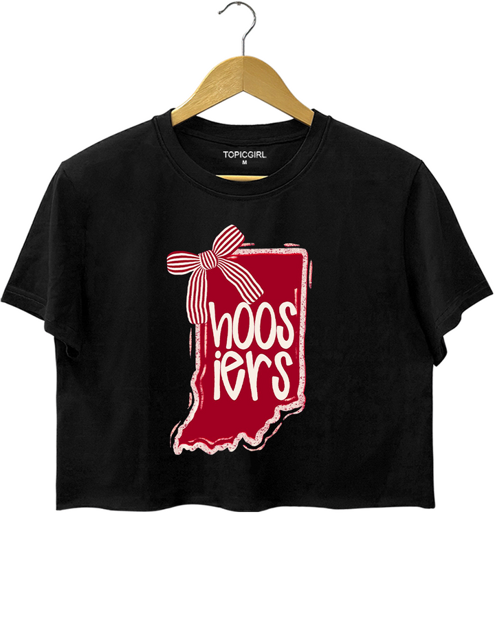 Indiana Hoosiers Crop Top