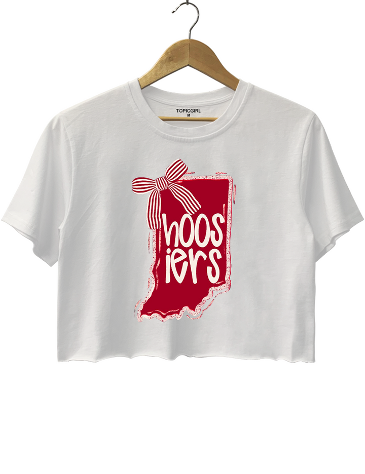 Indiana Hoosiers Crop Top