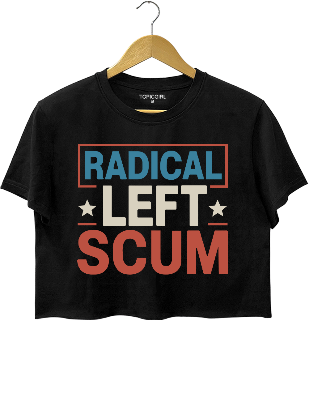 Radical Left Scum Crop Top