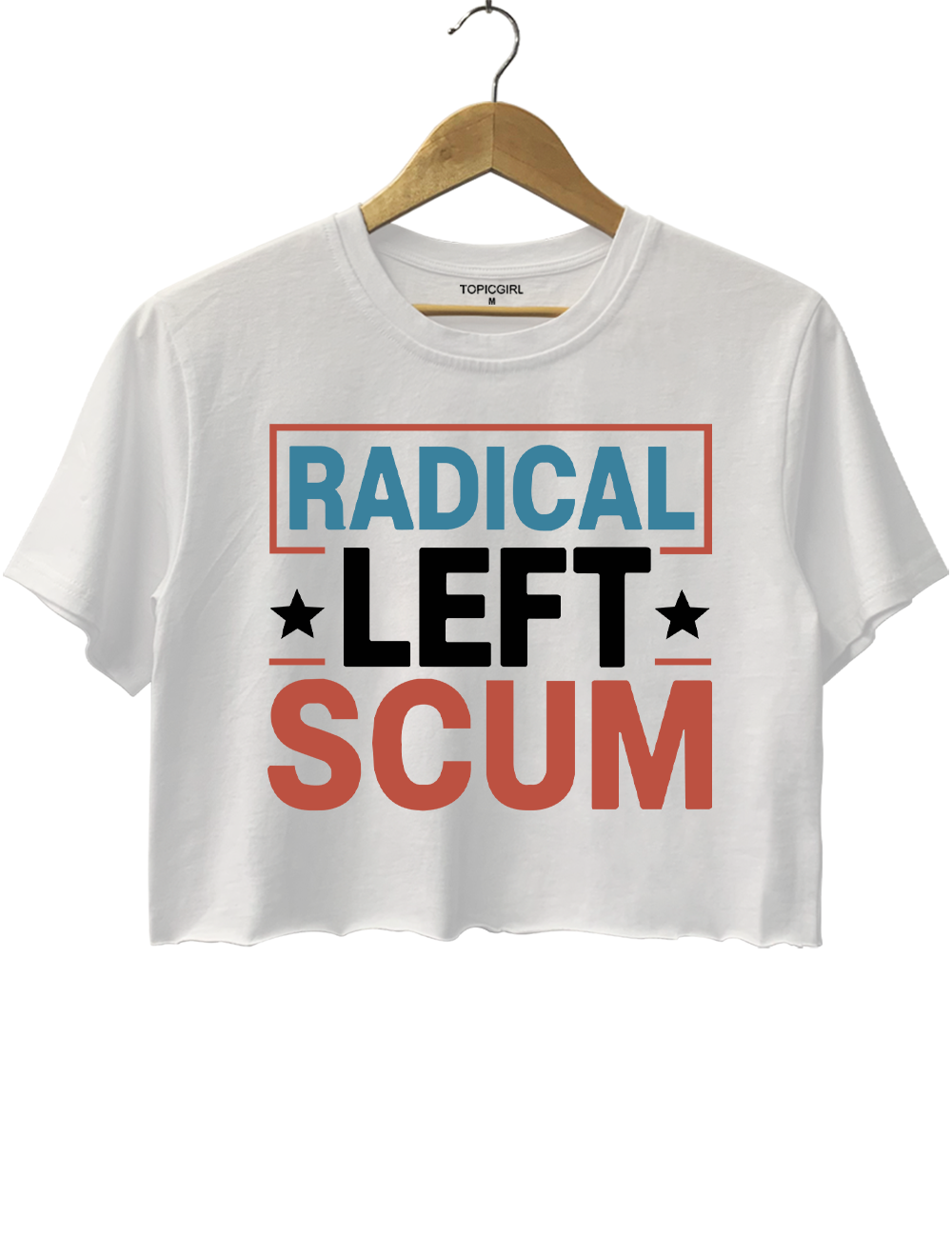 Radical Left Scum Crop Top