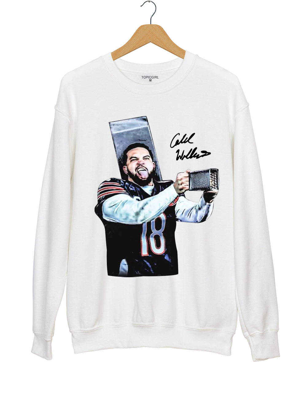 CALEB WILLIAMS “Cheese Grater” Chicago Football Sweatshirt