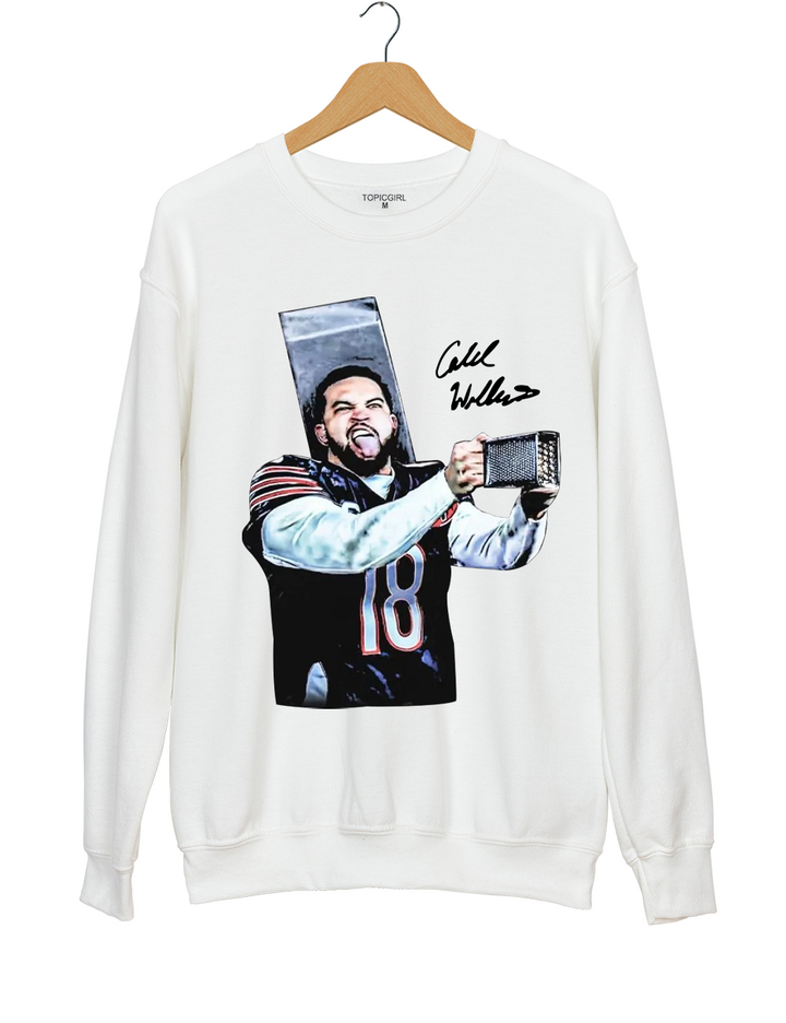 CALEB WILLIAMS “Cheese Grater” Chicago Football Sweatshirt
