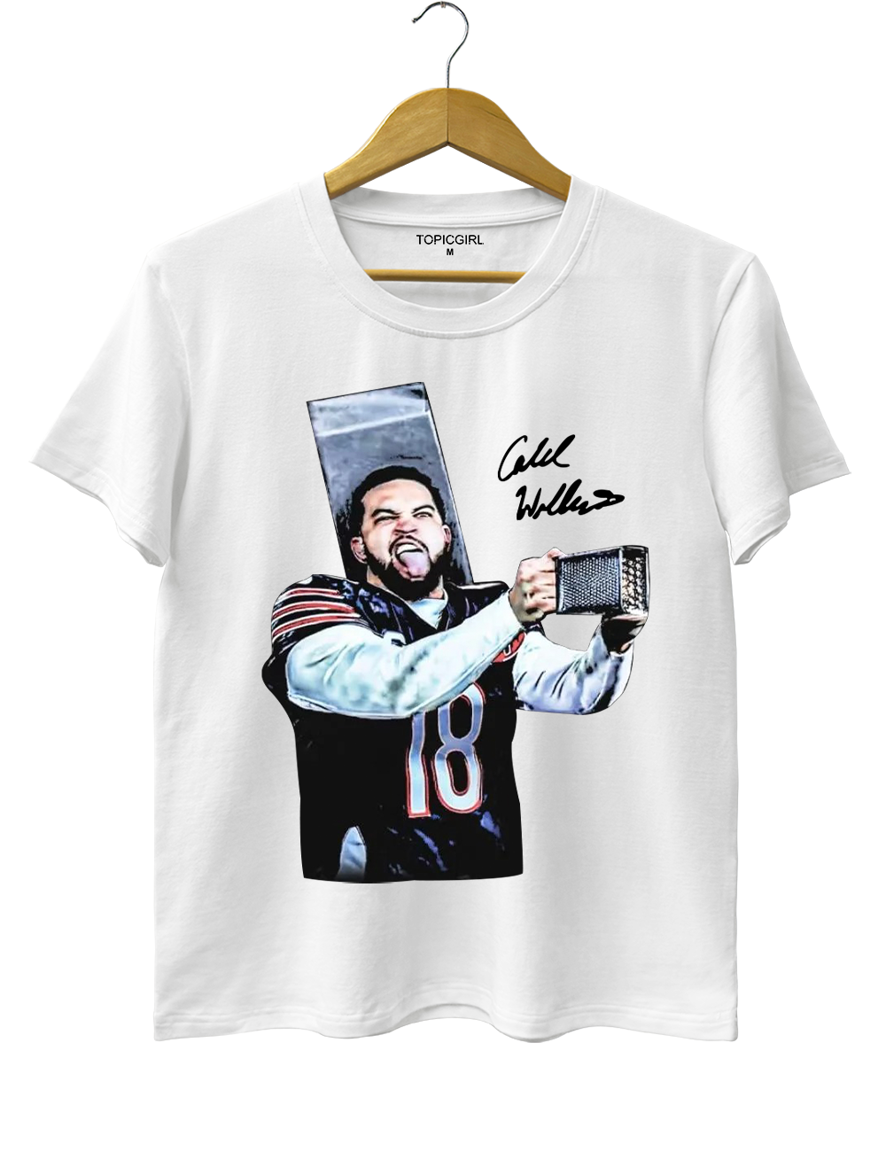 CALEB WILLIAMS “Cheese Grater” Chicago Football Tee