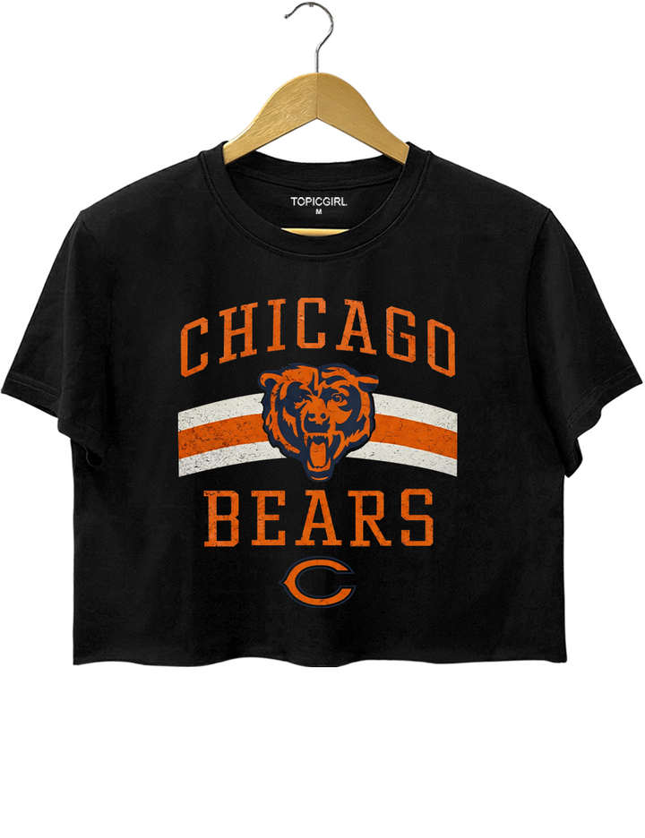 Chicago Bears Retro Crop Top