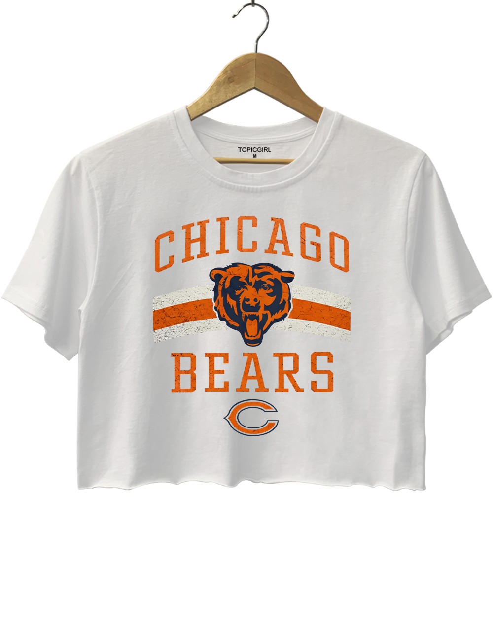 Chicago Bears Retro Crop Top