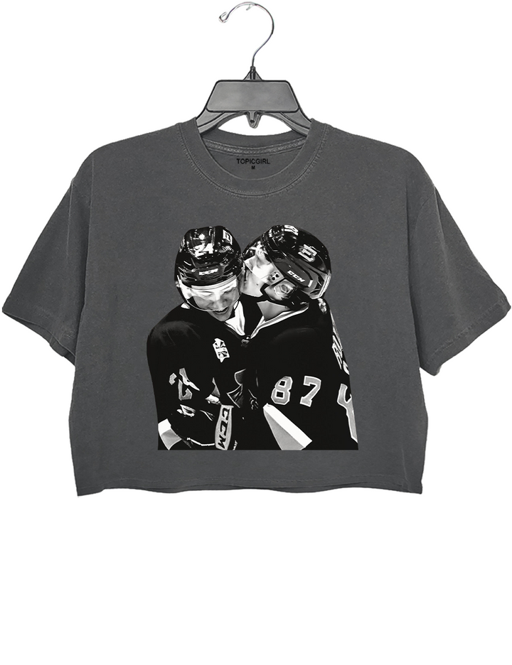 Ilya Rozanov and Shane Hollander Crop Top