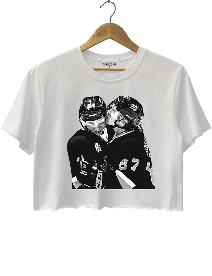 Ilya Rozanov and Shane Hollander Crop Top