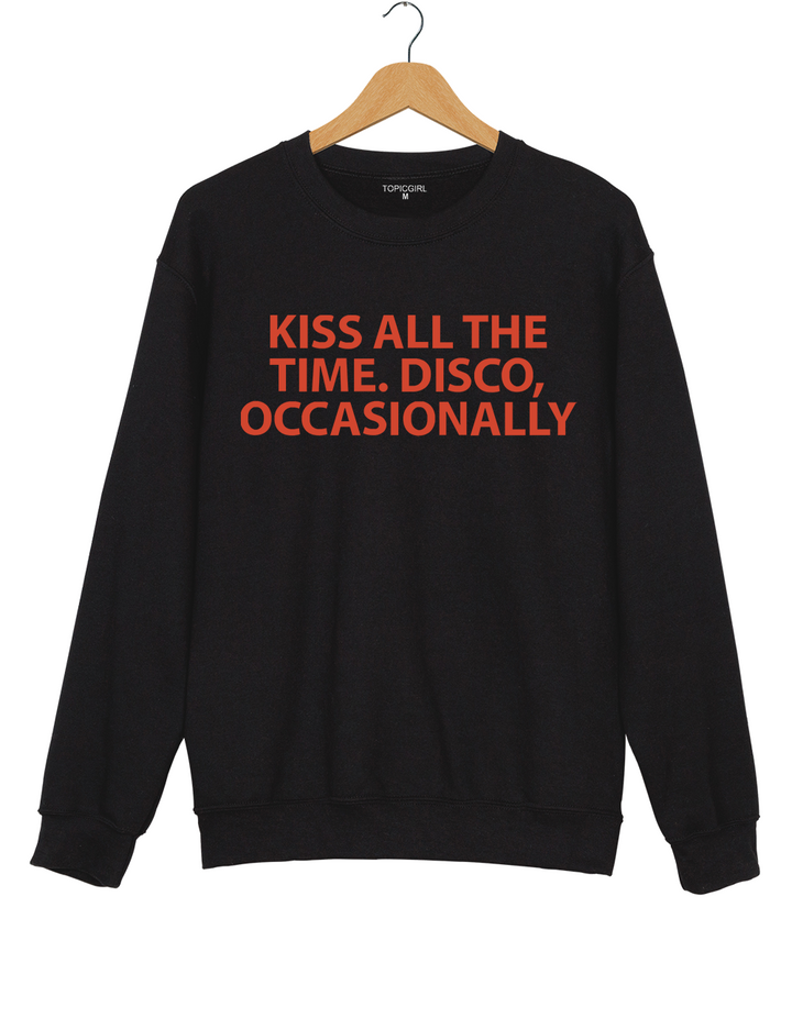 Kiss All The Time. Disco Occasionally Harry Styles Album Sweatshirt
