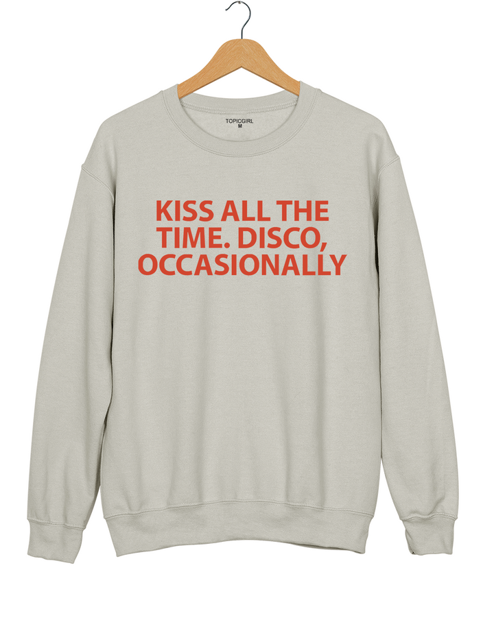 Kiss All The Time. Disco Occasionally Harry Styles Album Sweatshirt