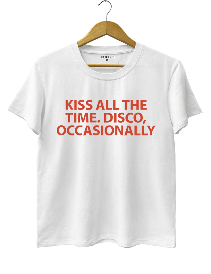 Kiss All The Time. Disco Occasionally Harry Styles Album Tee